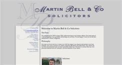 Desktop Screenshot of martinbell.com